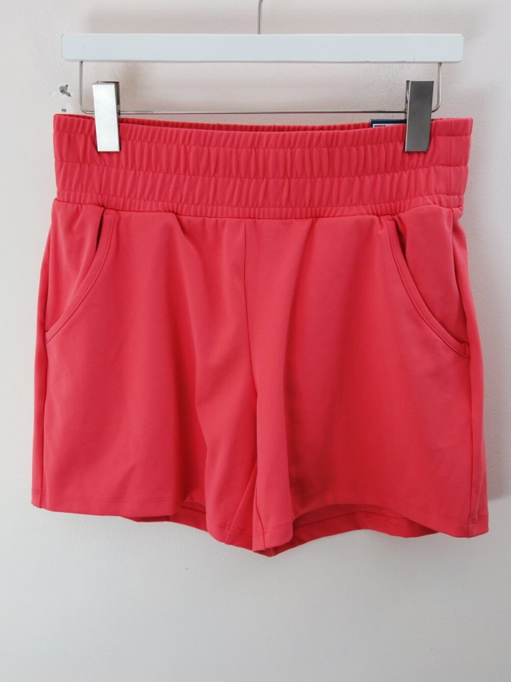 Tek Gear Women's Essential Soft Relax Shorts High Rise Coral (S) NWT!